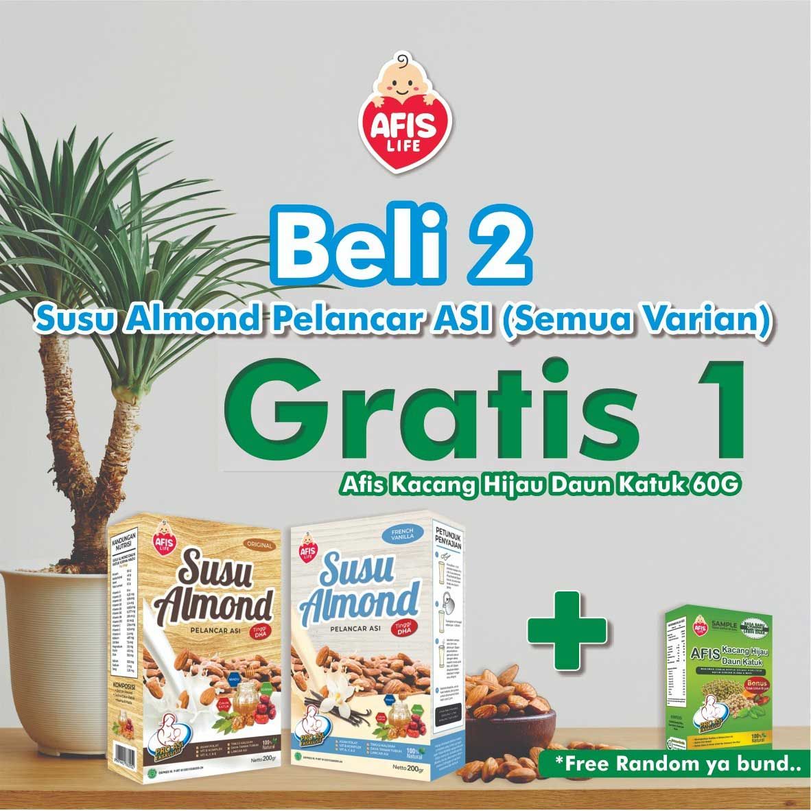 Afis Susu Almond - Original - 3