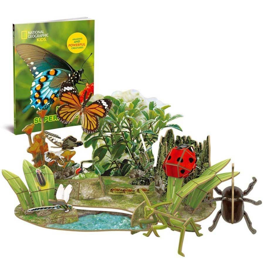 Cubicfun 3D Puzzle Insect Superpowers - 3