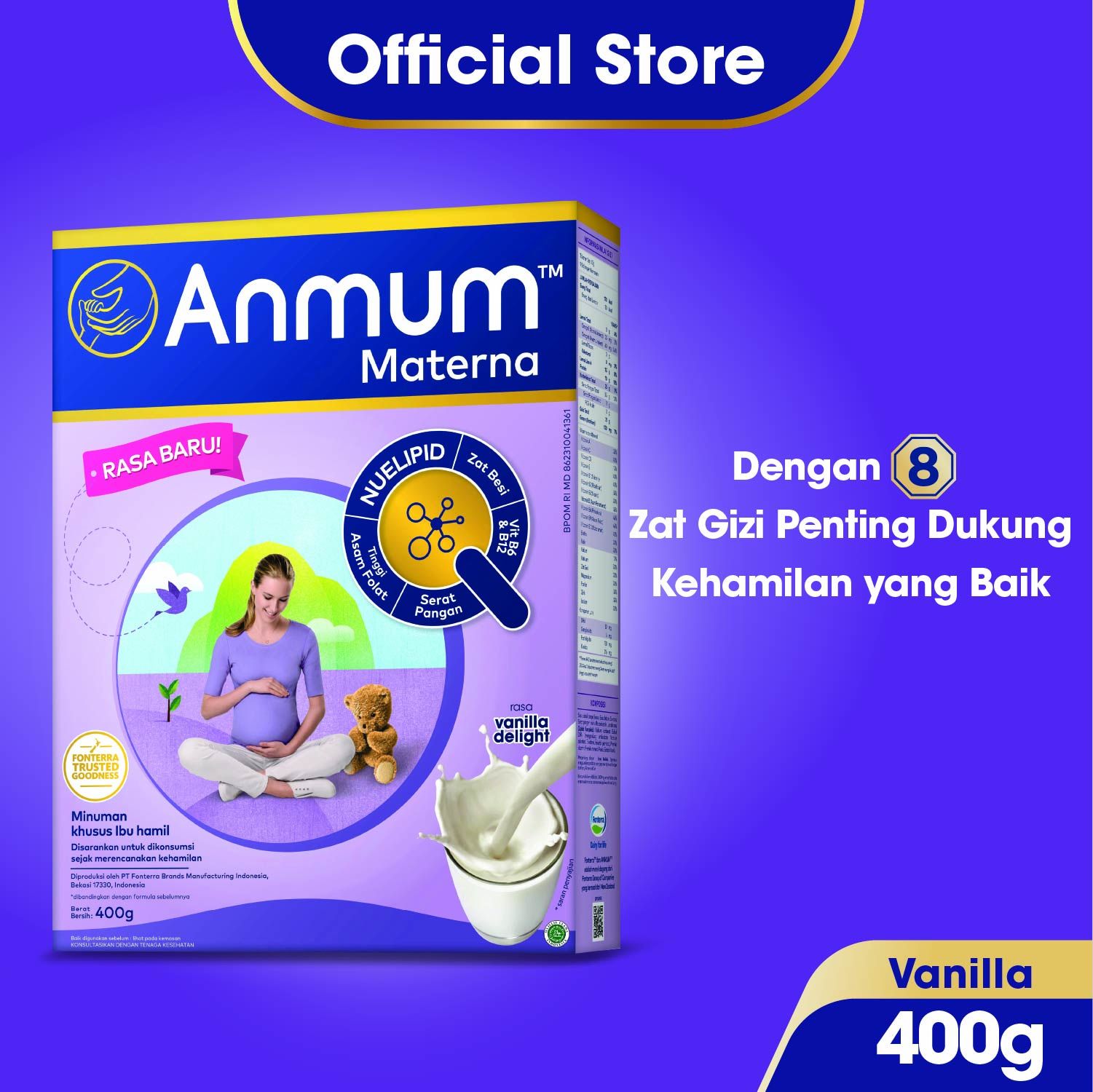 Anmum Materna Vanilla 400gr - 1