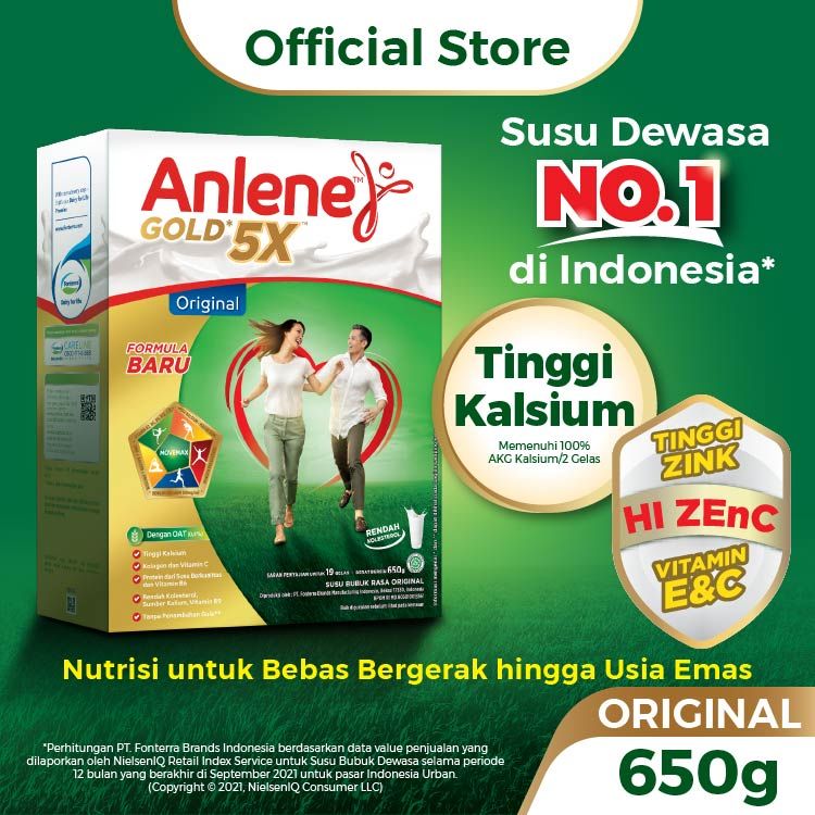 Anlene Gold Plus Original 650gr - 1