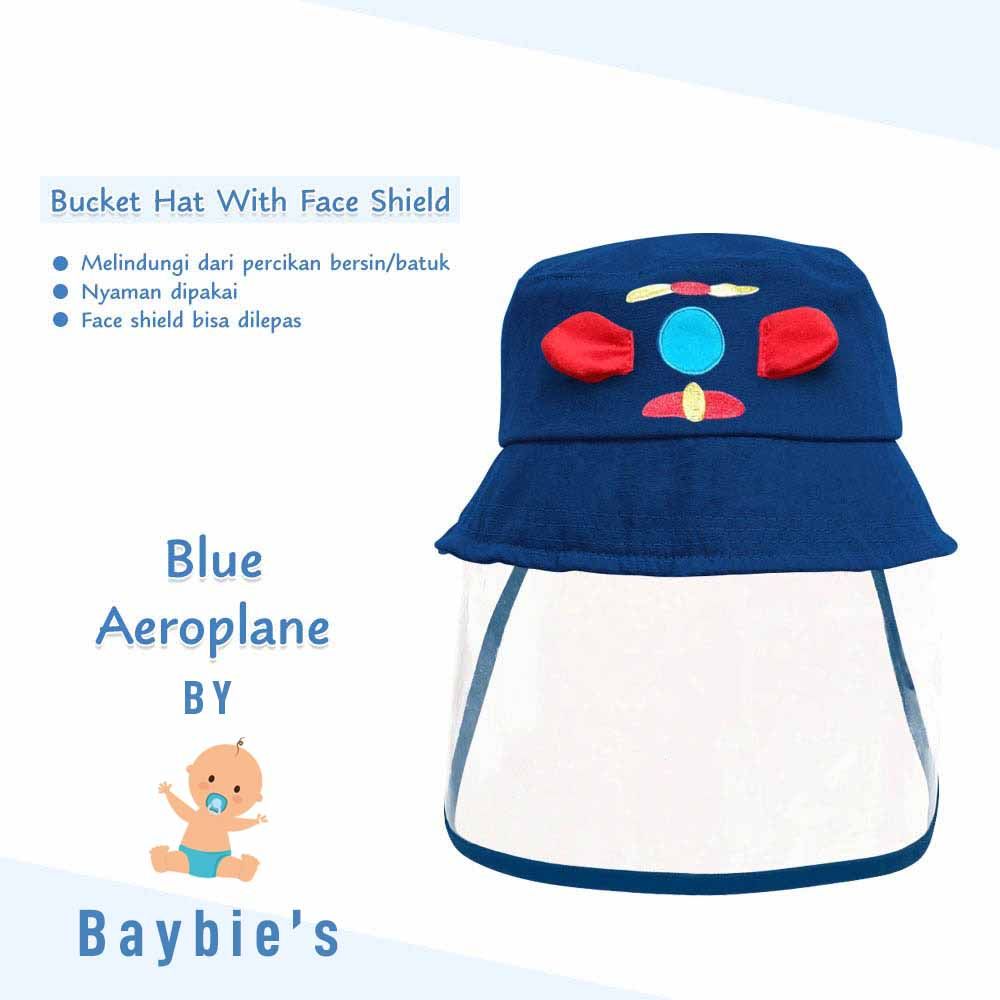 Baybie's Topi Baby Blue Aeroplane - 1