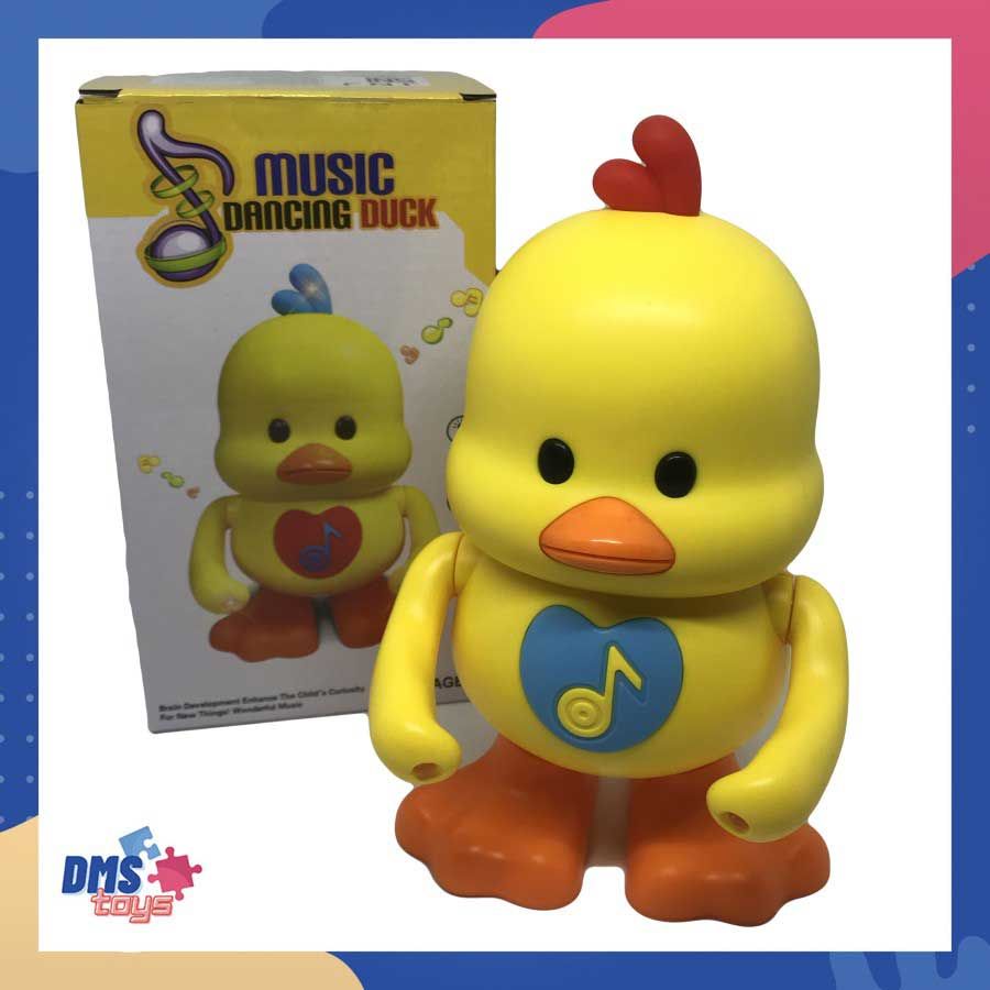 DMStoys Mainan Edukasi Bebek Joget Music Dancing Duck Lampu dan Musik - 1