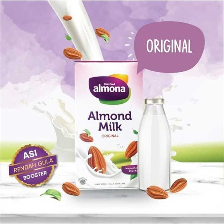 [Extra 25%] Almona Susu Almond Asi Booster 175Gr - Gr.Tea Matcha - 3