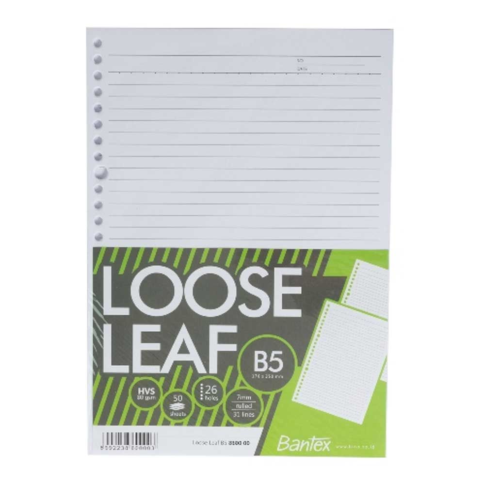 Bantex Loose Leaf B5 50 Sheets - 1