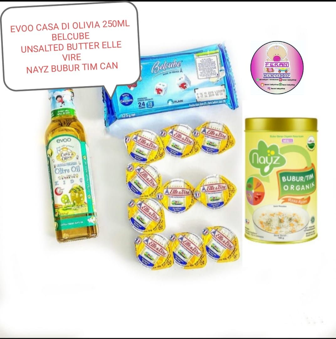 Paket Mpasi Bayi Lengkap Evoo Unsalted Butter - 1