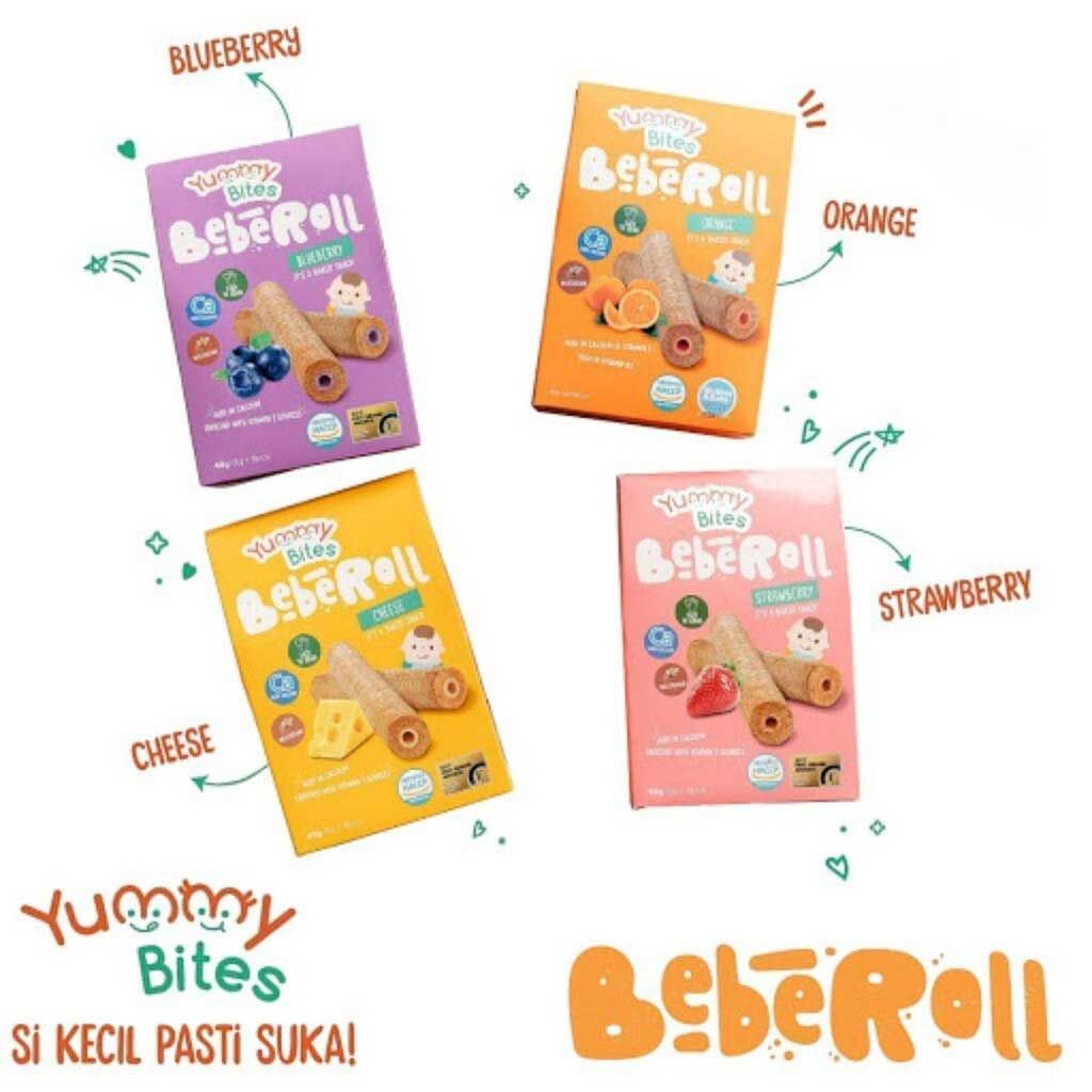 Yummy Bites Beberoll Flavour 40gr Orange - 1