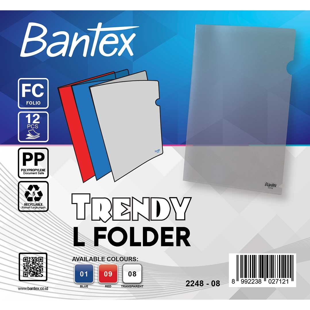 Bantex Trendy L Folder FC Transparent  - 1