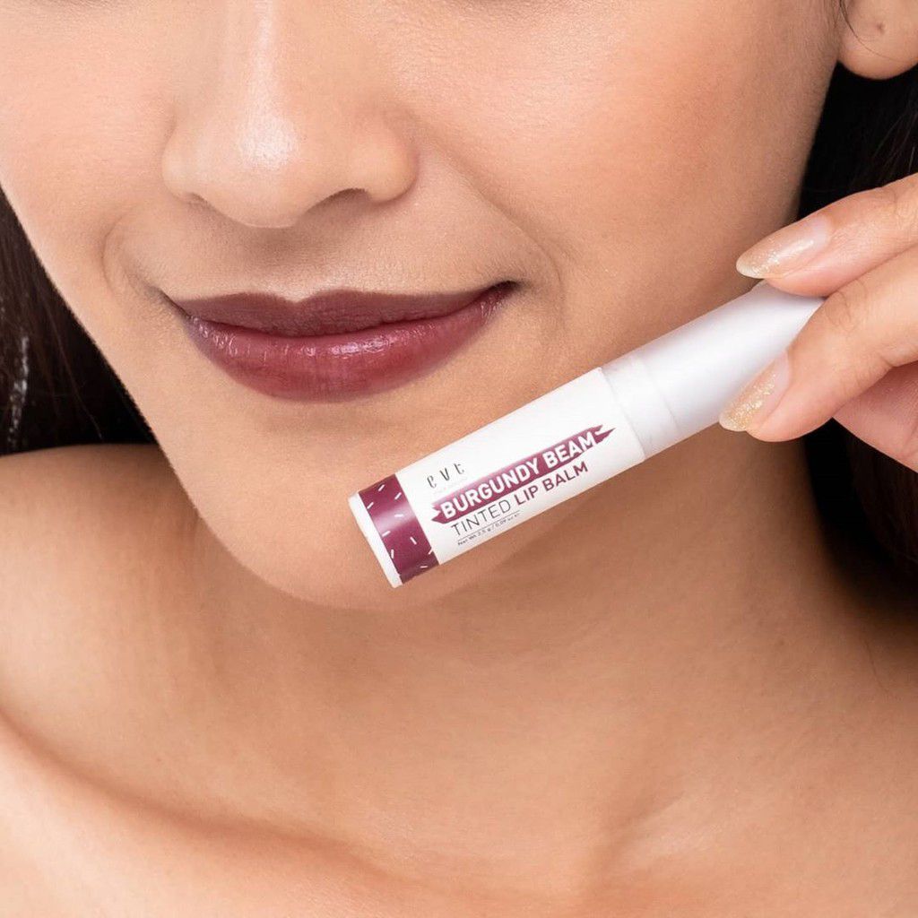 Evete Naturals Tinted Lip Balm Ori Burgundy Beam - 1