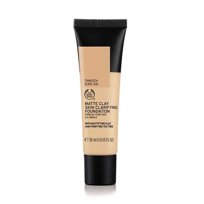 The Body Shop Matte Clay Skin Clarifying Foundation 30 Ml Tamerza Dune 026 - 1