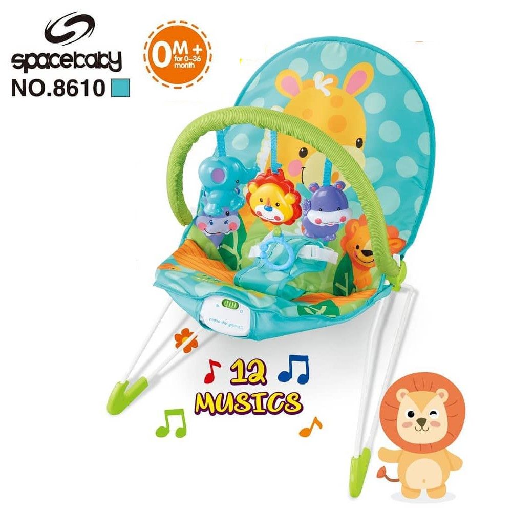 Bouncer Spacebaby SB 8610 / Tempat Duduk Bayi / Anak Space Baby - Giraffe - 2