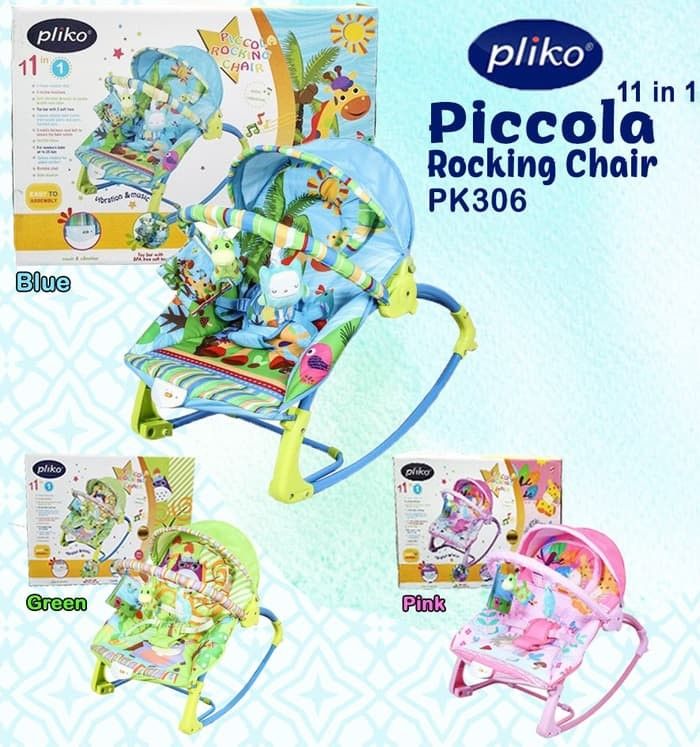 Pliko Piccola Rocking Chair PK 306 - Biru - 2