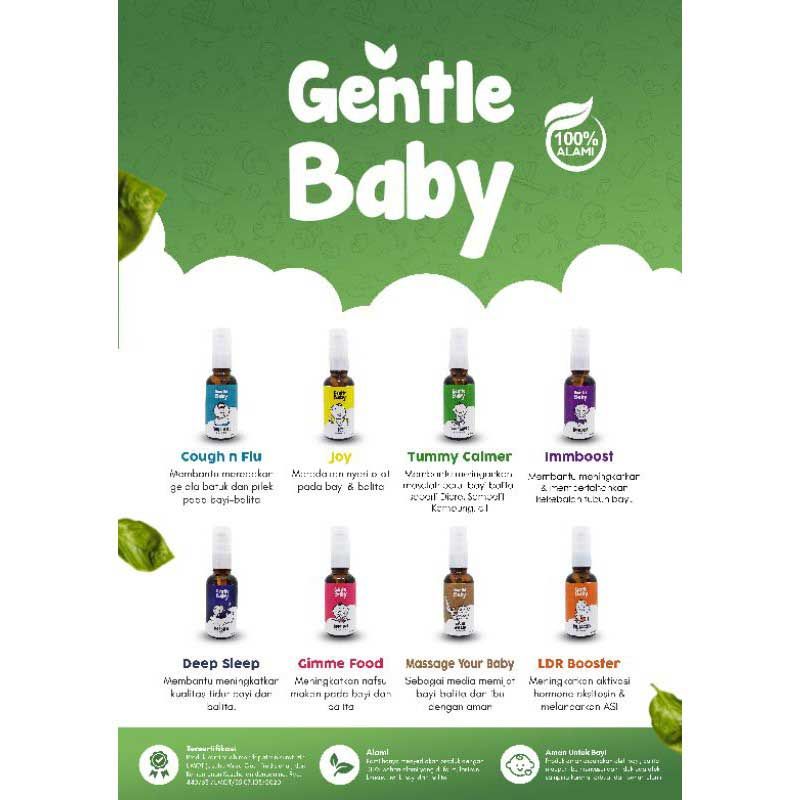 Gentle Baby Oil TUMMY CALMER atasi masalah perut bayi - 30 ml - 4