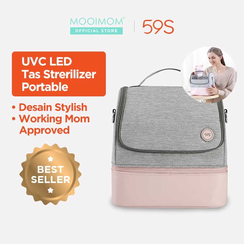 Mooimom 59S UVC Led Sterilizing Mommy Bag Blue - 1