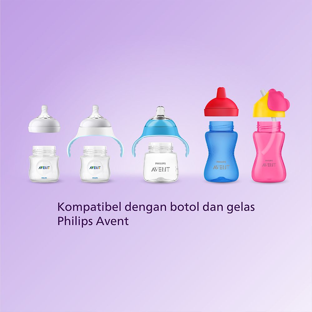 Philips Avent Classic Spout Cup 7OZ Single Girl SCF551/03 Botol Minum - 4