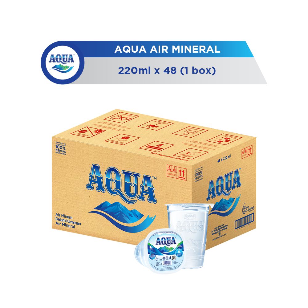 Aqua Air Mineral 220ml (1carton) - 1