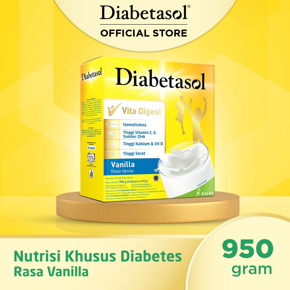 Diabetasol Jumbo Vanilla 950g - 1