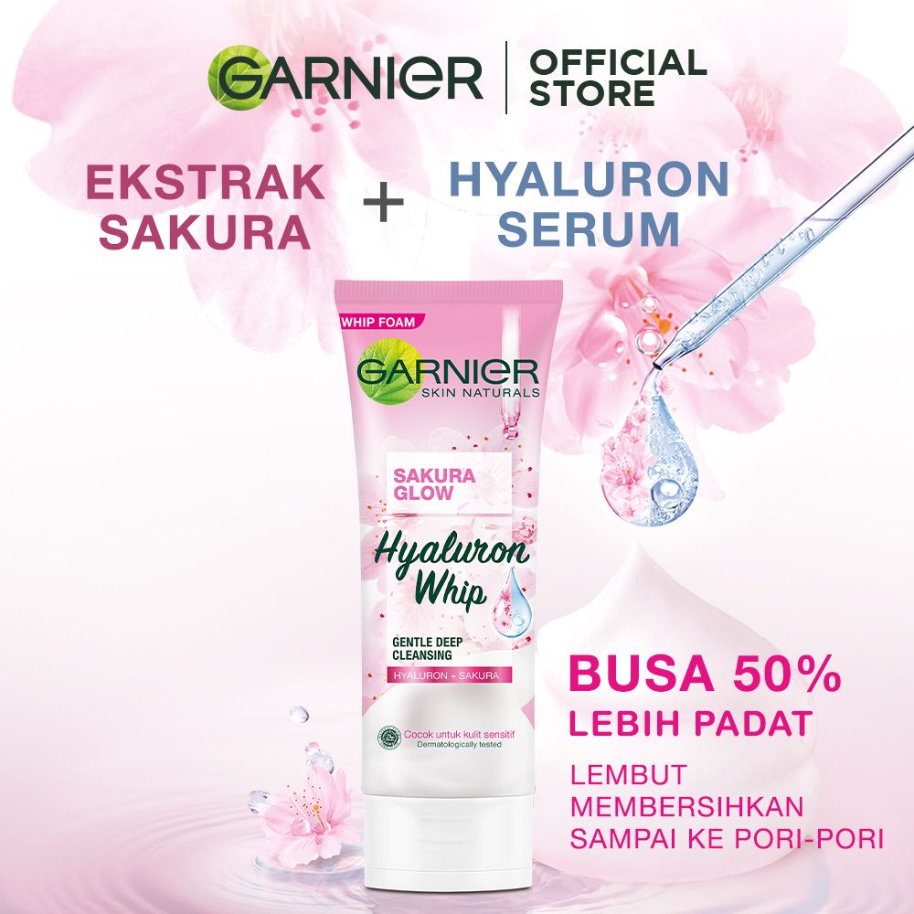 Garnier Sakura Glow Whip Foam - 100ml - 2