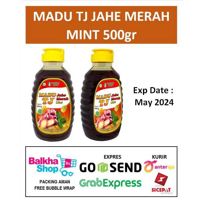 Madu Tj Jahe Merah 500Gr - 1