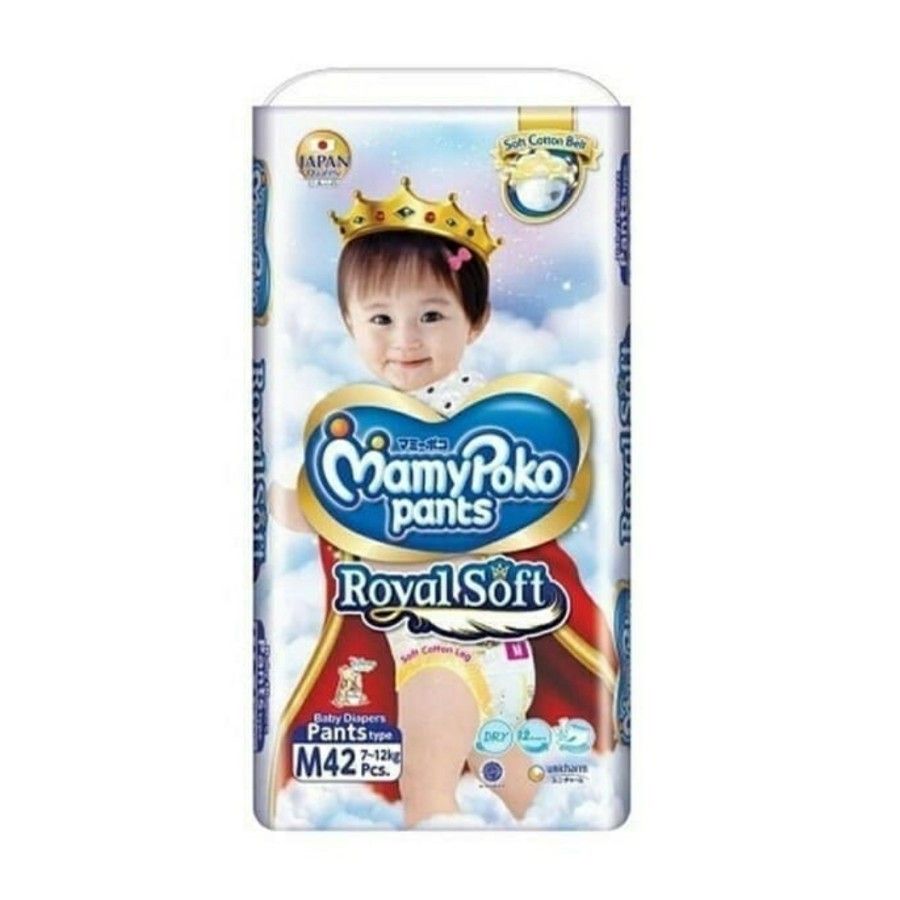 Mamy Poko Pants Royal Extra Soft M42 - Girl - 1