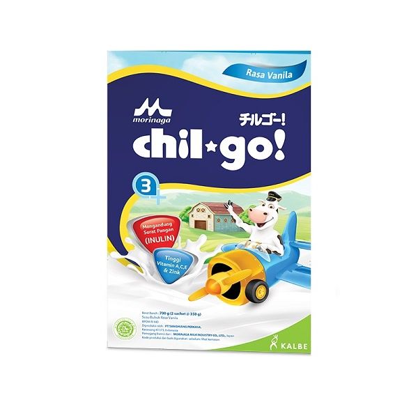 Morinaga Chil Go 3 Vanila 2x350gr - 1