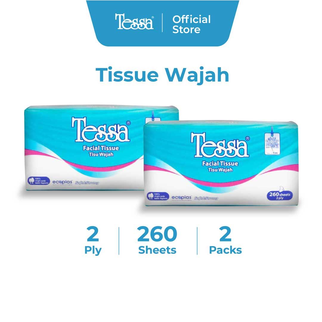 Tissue Tessa Facial SP 260s 2p MU - TP02MU - 1