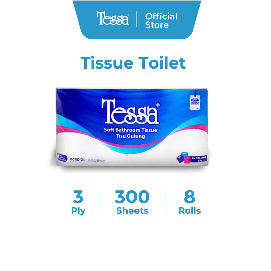 Tissue Tessa Toilet 300sx8R 3p - PB16 - 1