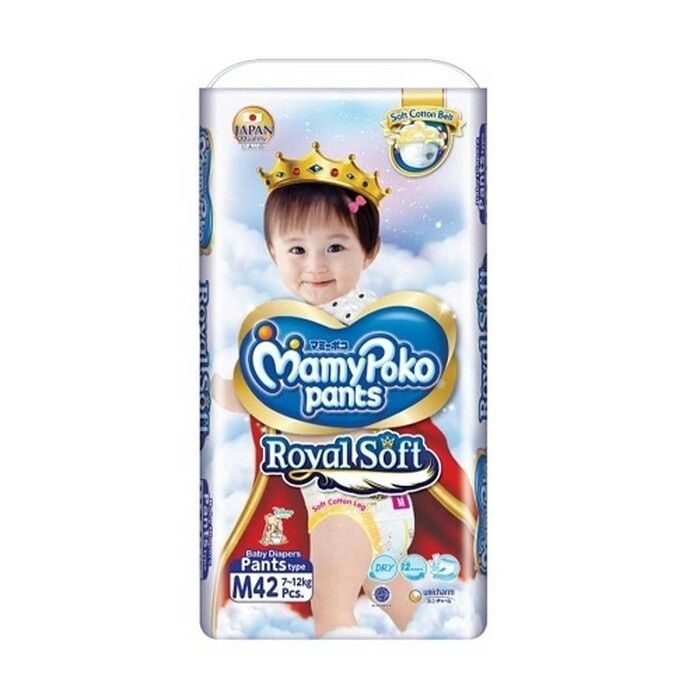 MamyPoko Pants Royal Soft M42 Girl - 1