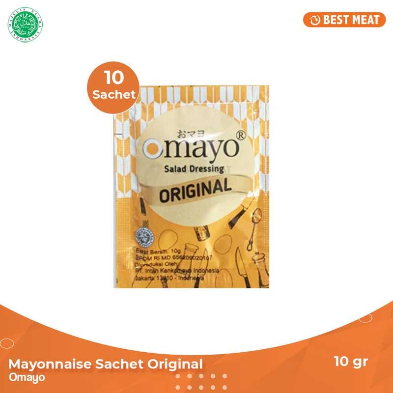 O-Mayo Mayonaise Original Sachet [10 Sachet - 10g] - 1