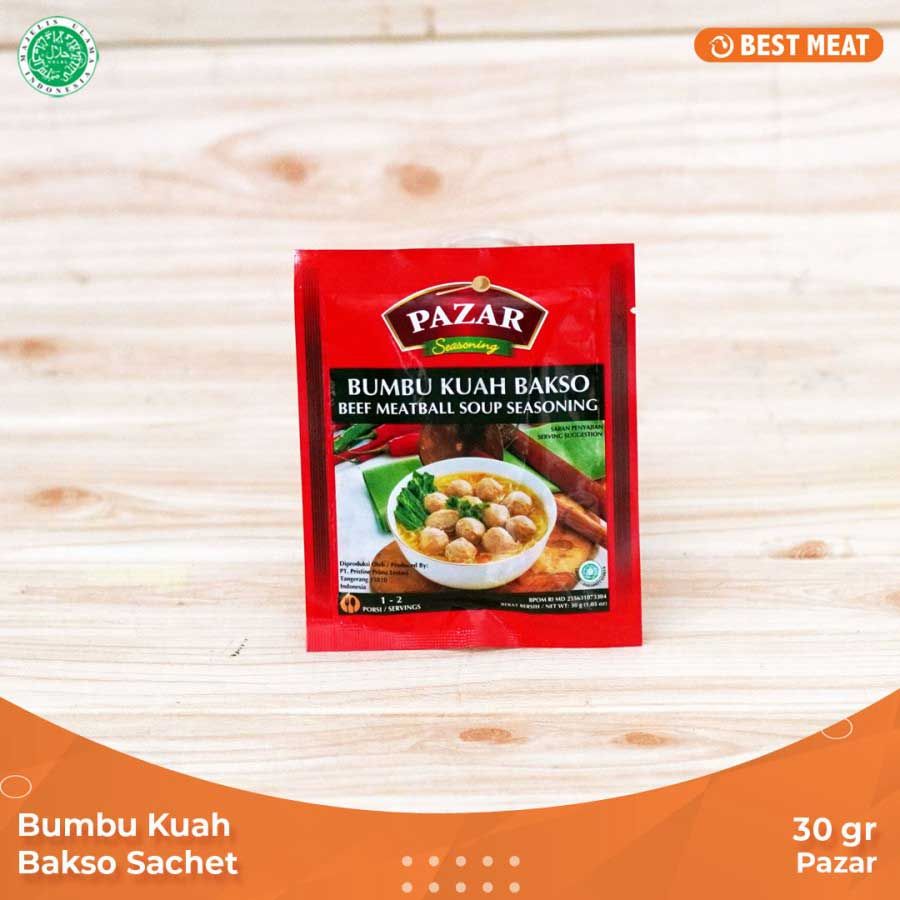 Pazar Bumbu Kuah Bakso Sachet 30 gr - 1