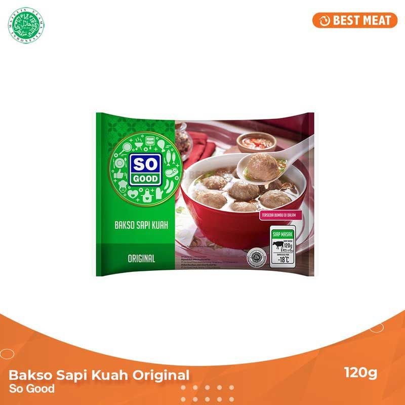 So Good Bakso Sapi Kuah Halal 120 gr - 1