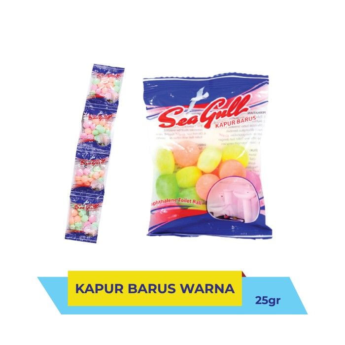 Seagull Kamper Napthalene Warna 25 Gr - 1