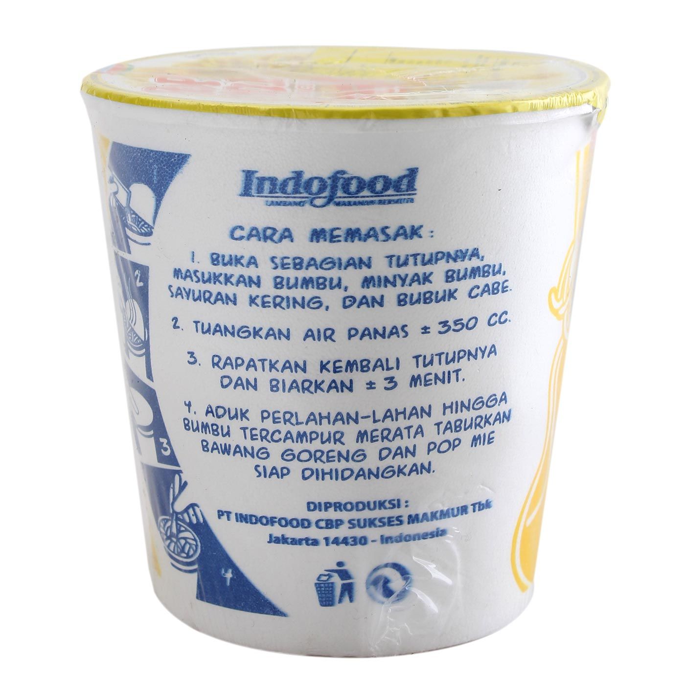 Pop Mie Mie Instant Kari Ayam Cup 75g - 3