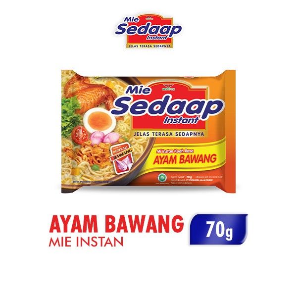 Sedap Mie Ayam Bawang 70G - 1