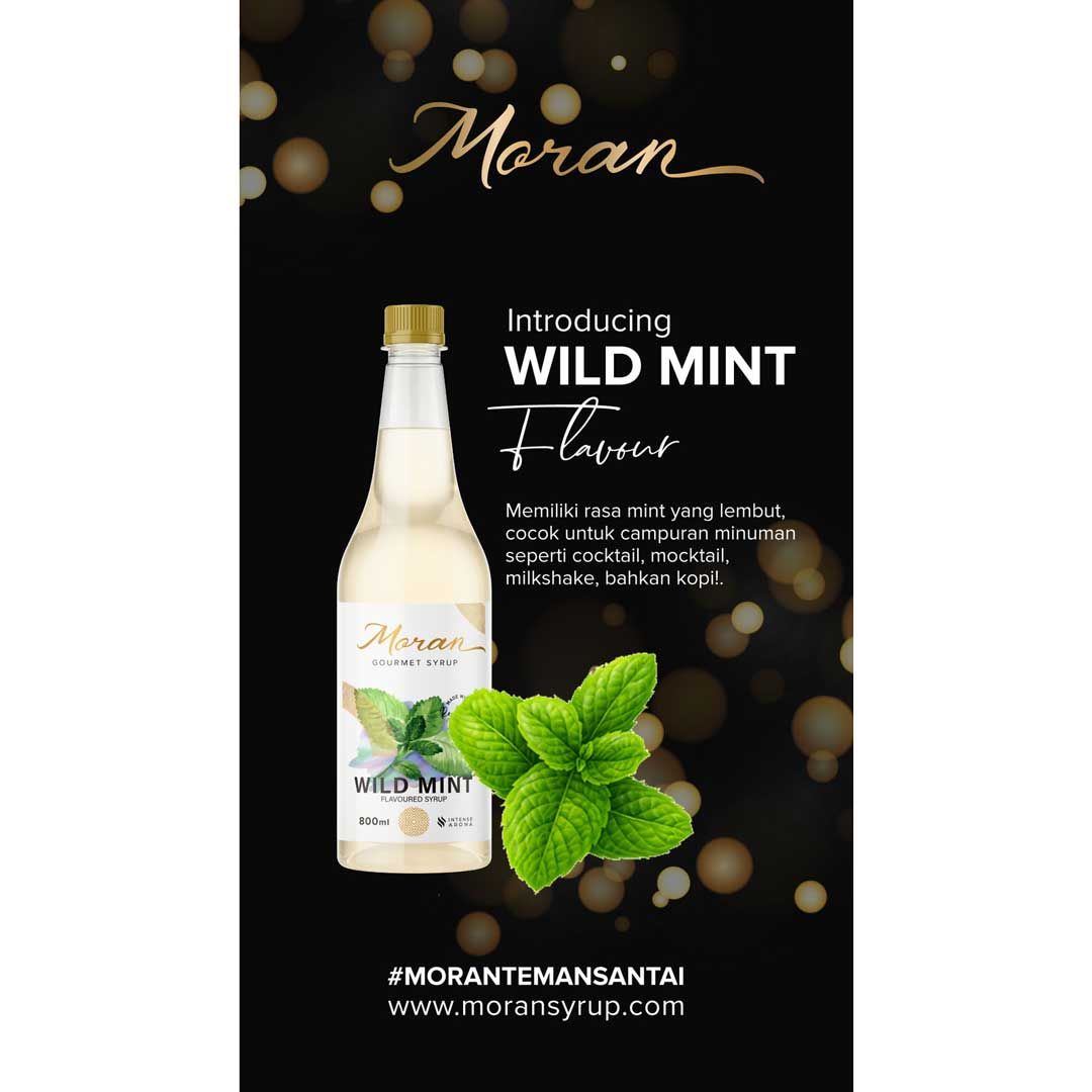 Syrup Moran Wild Mint 800ML - 2