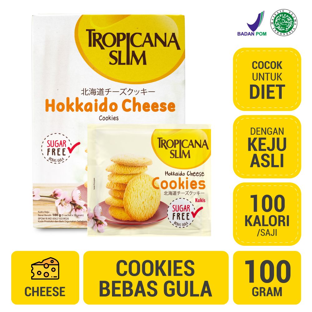 Tropicana Slim Hokkaido Cheese Cookies | 2104523105 - 1