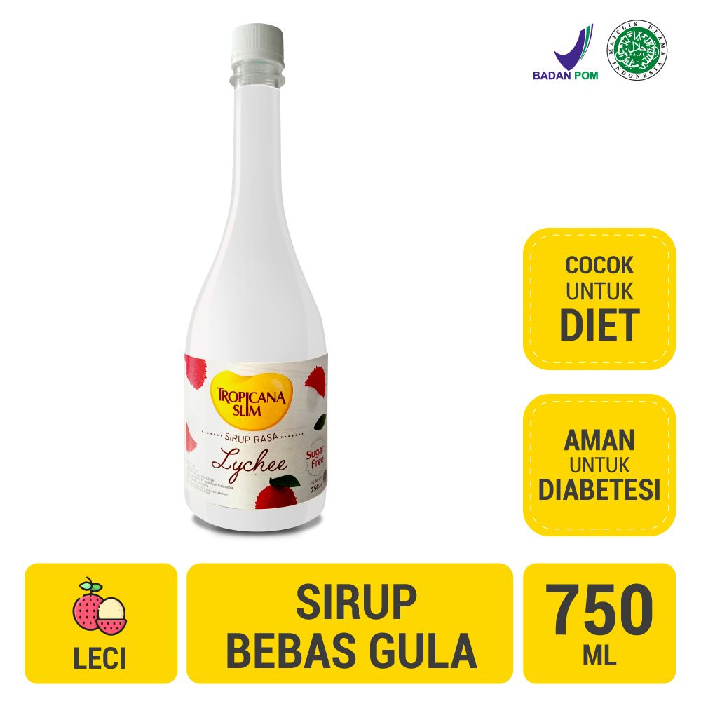 Tropicana Slim Sirup Leci 750ml | 2104031270 - 2