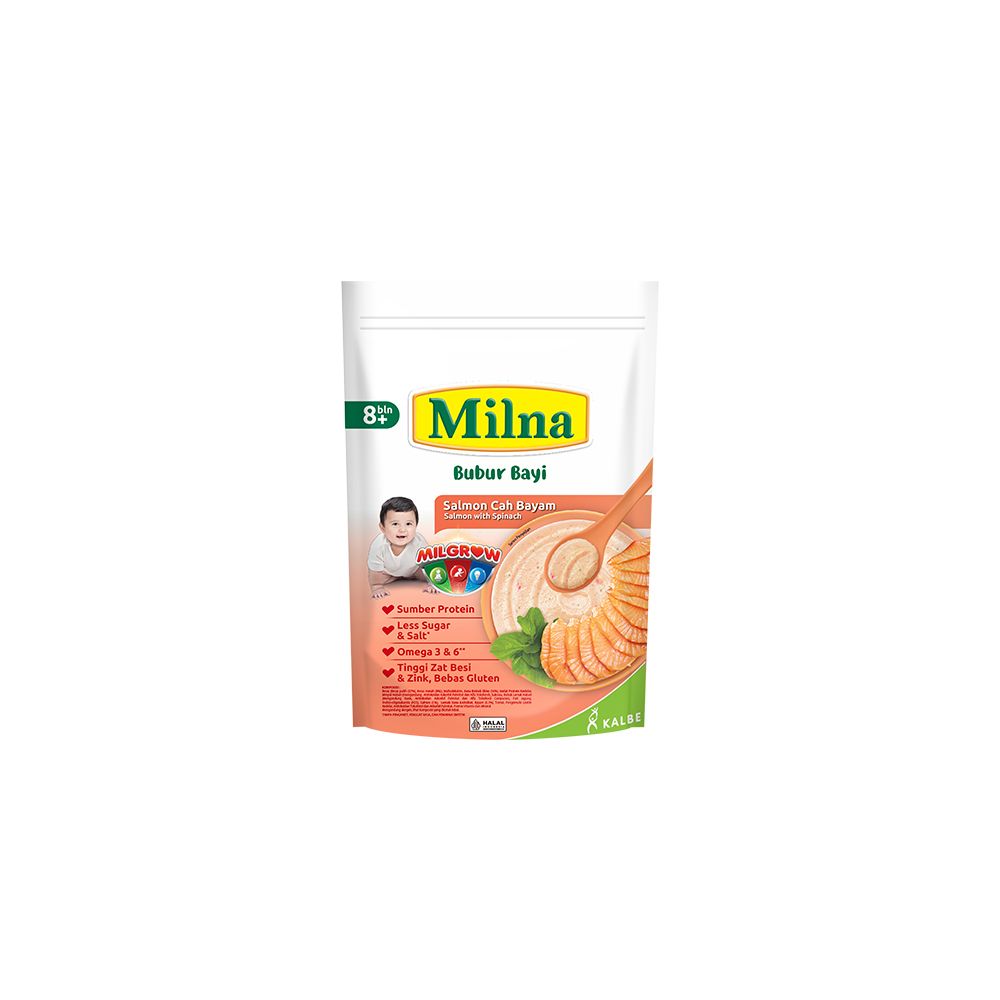 MILNA B R 8+ SALMON CAH BAYAM 100G - 2