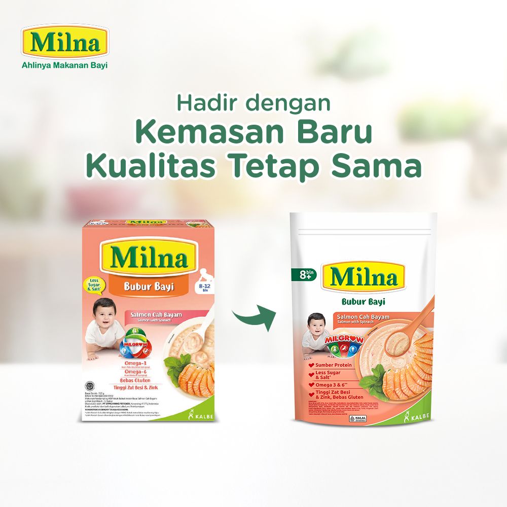 MILNA B R 8+ SALMON CAH BAYAM 100G - 3