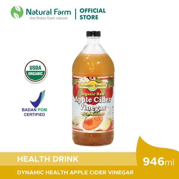 Dynamic Health Apple Cider Vinegar 32 oz (946ml) - 1