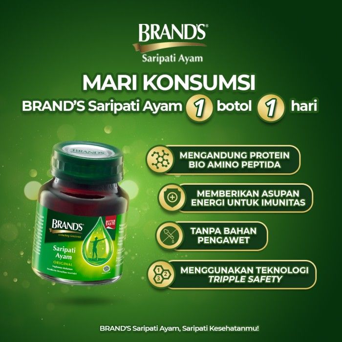 BRAND'S Saripati Ayam Original 42 Gr - 3