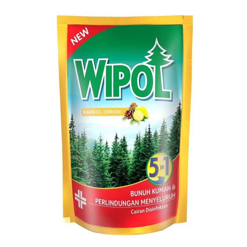 Wipol Karbol Lemon Refill 780ml - 1