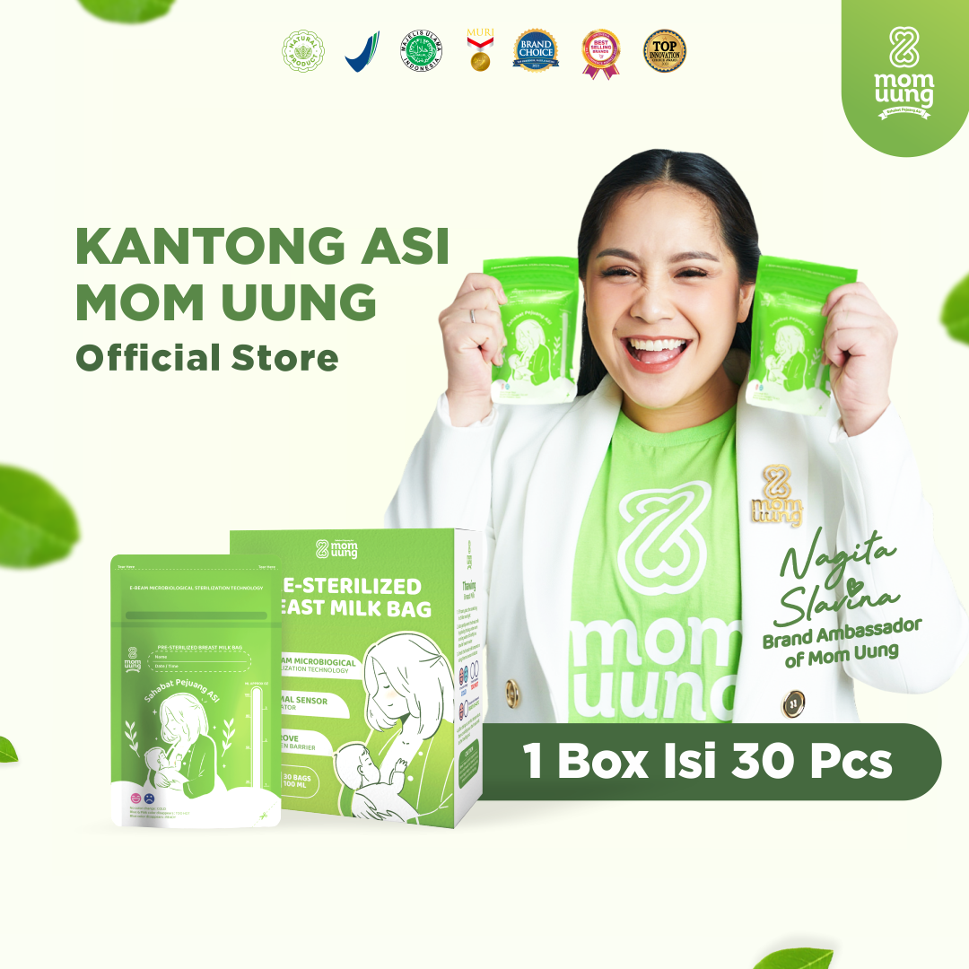 Mom Uung ASI Bag Kantong ASI 100 ml - 1