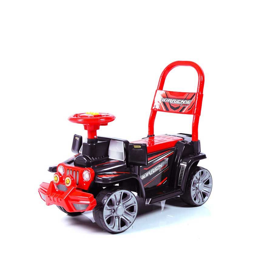 SHP Mainan Anak Plastik Mobil Dorong Jeep SHP TOYS HJ 634 Black Happy Kids Black Red - 1