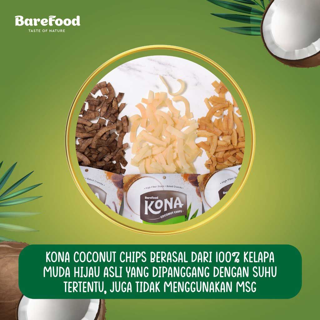 KONA Coconut Chips Dark Chocolate & Vanilla 45gr - 4