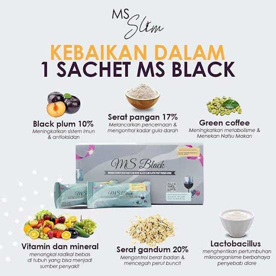 MS Glow Ms Slim Fiber Drink Halal Dan Bpom - 3