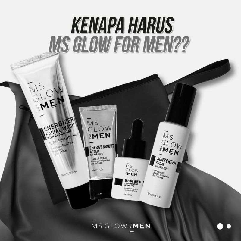 MS Glow Paket Wajah For Men Complete - 1