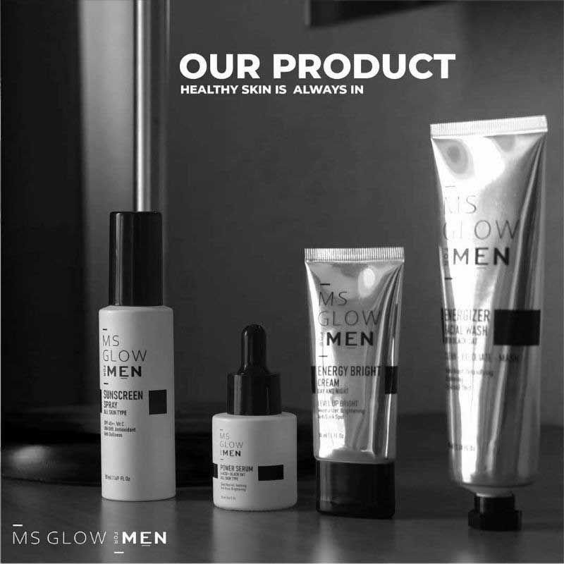 MS Glow Paket Wajah For Men Complete - 2