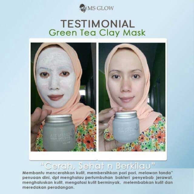 MS Glow Pore Clay Mask Green Tea - 5