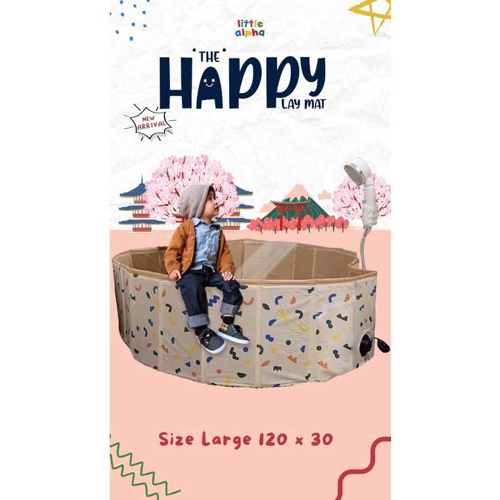 Little Alpha - Happy Play Mat - Cream - 3