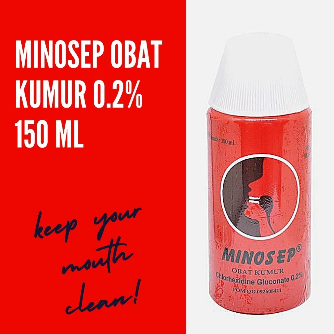 MINOSEP OBAT KUMUR 0,2% 150ML - 1